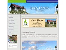Tablet Screenshot of diostanya.hu